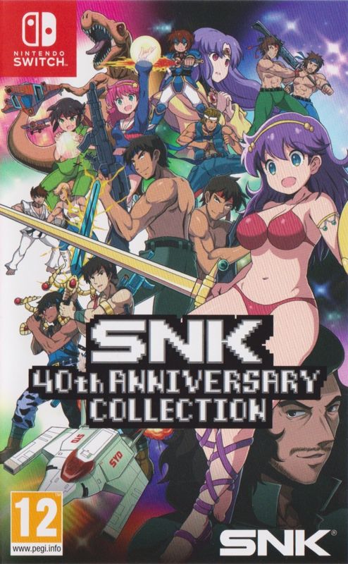 SNK 40th Anniversary Collection box art for Playstation 4